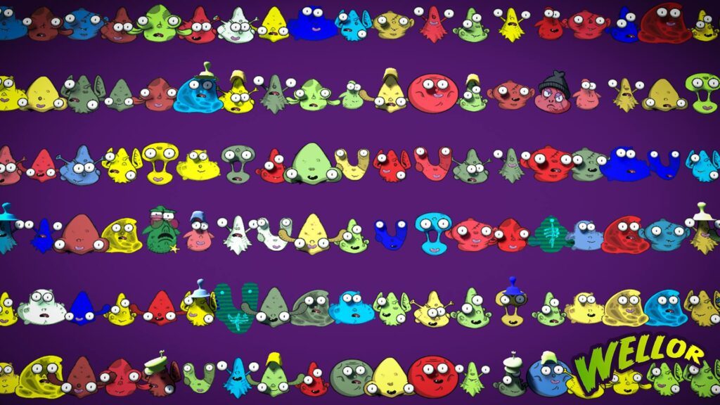 Wellor - Procedural alien generation