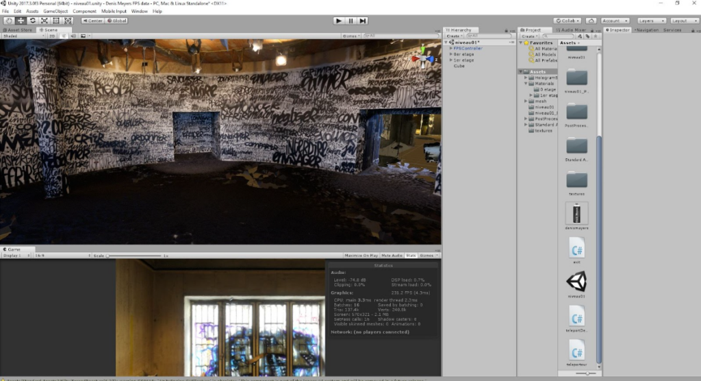 Remember Souvenir - 3D Environment view in Unity editor